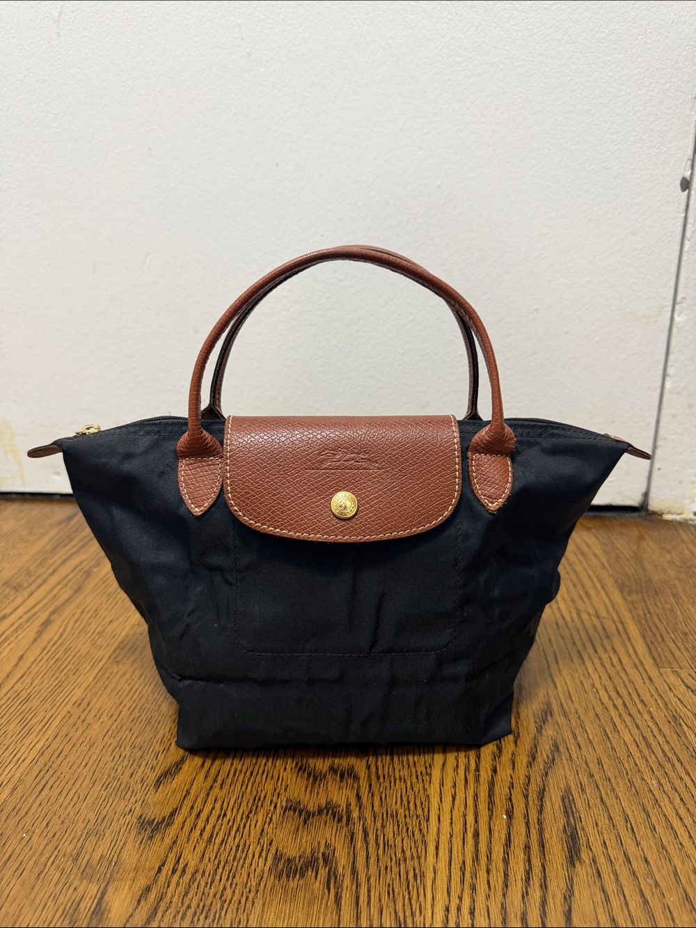 Longchamp Small Le Pliage Original Black